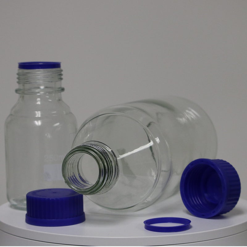 Karter Scientific 100ml Glass Round Media Storage Bottles with GL45 Screw Cap, Borosilicate Glass, 251X4 (Case of 6) - Image 5